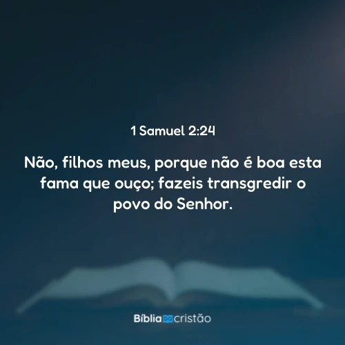 1 Samuel 2:24