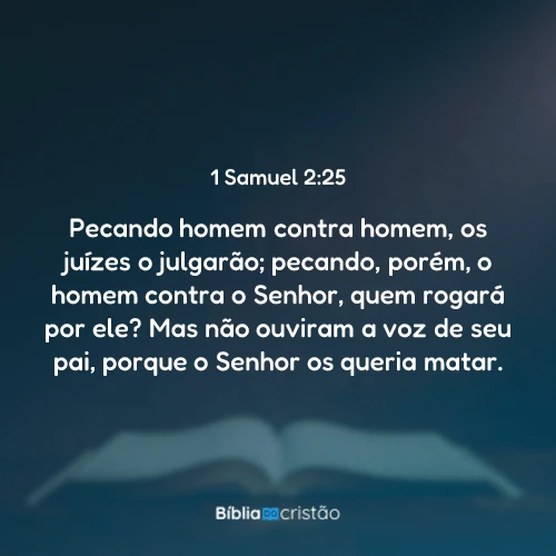 1 Samuel 2:25