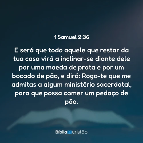 1 Samuel 2:36