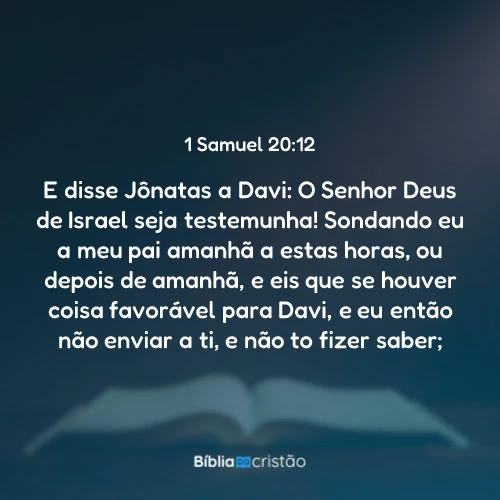 1 Samuel 20:12