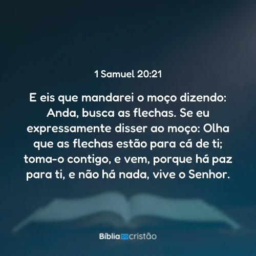 1 Samuel 20:21