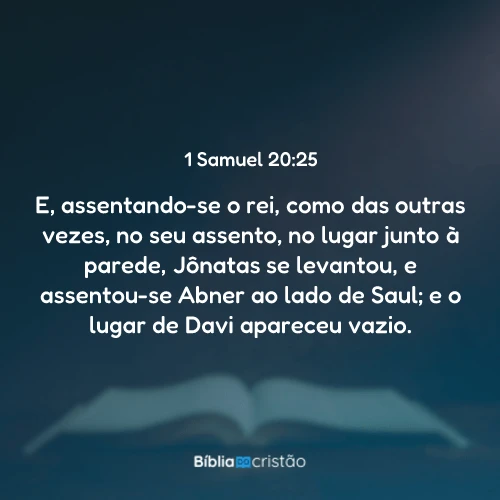1 Samuel 20:25