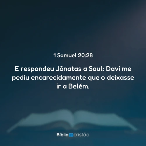 1 Samuel 20:28