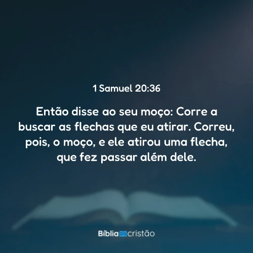 1 Samuel 20:36
