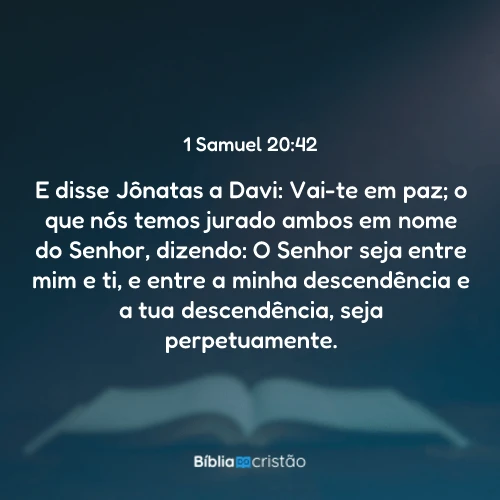 1 Samuel 20:42