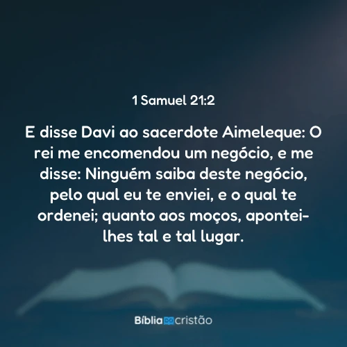 1 Samuel 21:2