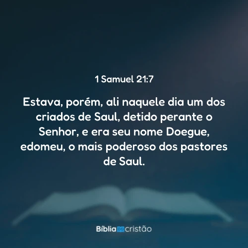 1 Samuel 21:7