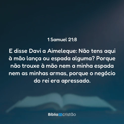 1 Samuel 21:8