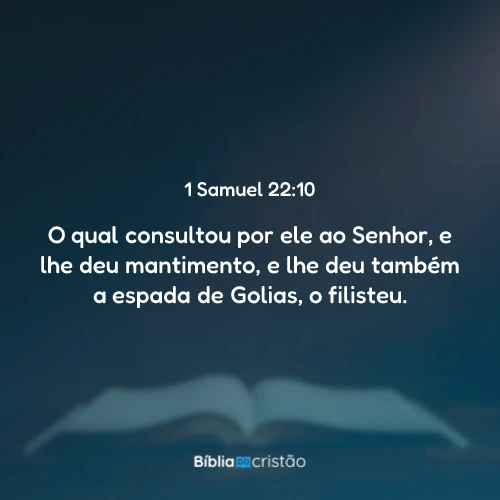 1 Samuel 22:10
