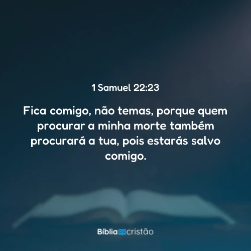 1 Samuel 22:23