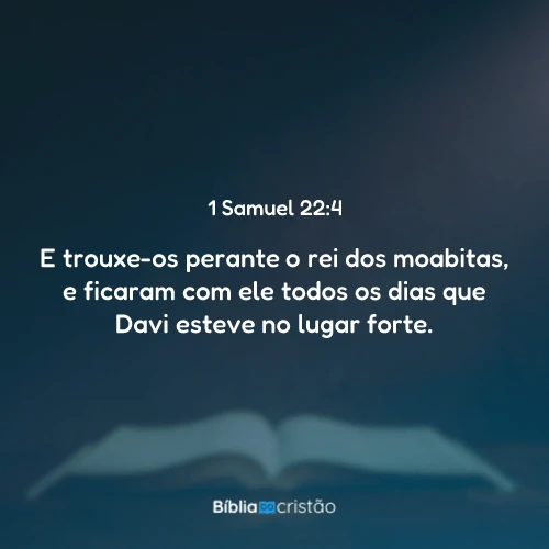 1 Samuel 22:4