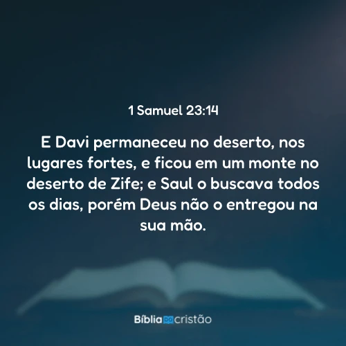 1 Samuel 23:14