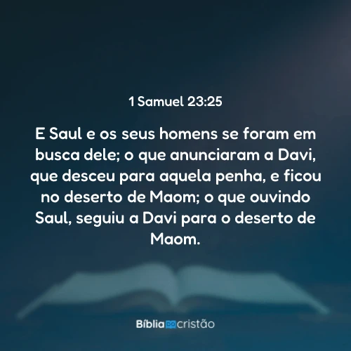 1 Samuel 23:25