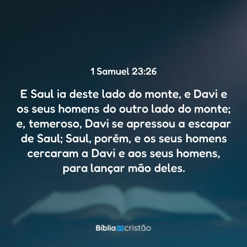 1 Samuel 23:26