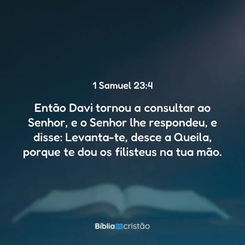1 Samuel 23:4