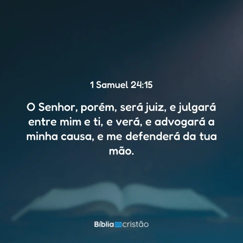1 Samuel 24:15