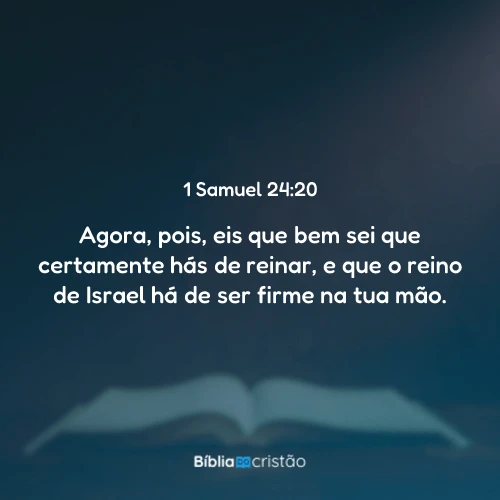 1 Samuel 24:20