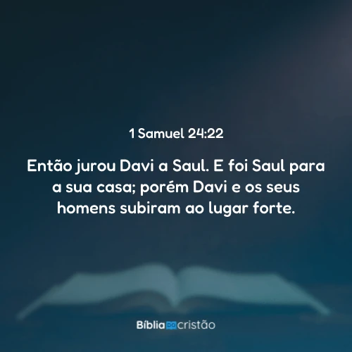 1 Samuel 24:22
