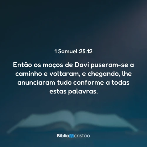 1 Samuel 25:12