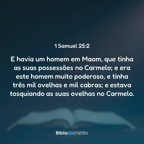 1 Samuel 25:2