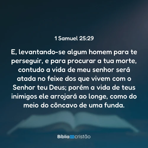 1 Samuel 25:29