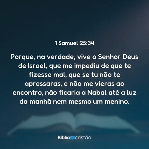 1 Samuel 25:34