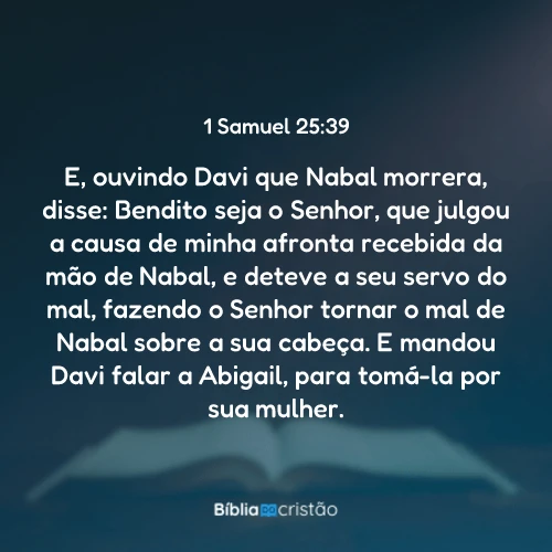 1 Samuel 25:39