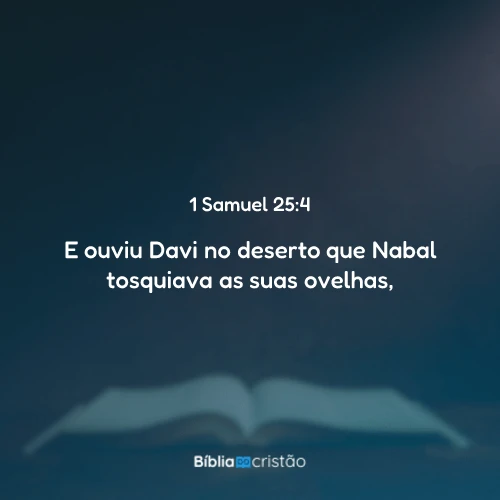 1 Samuel 25:4