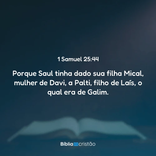 1 Samuel 25:44
