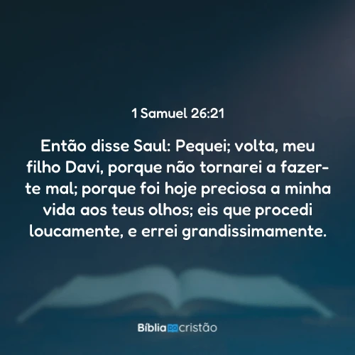 1 Samuel 26:21