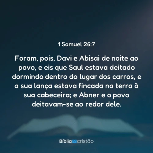 1 Samuel 26:7