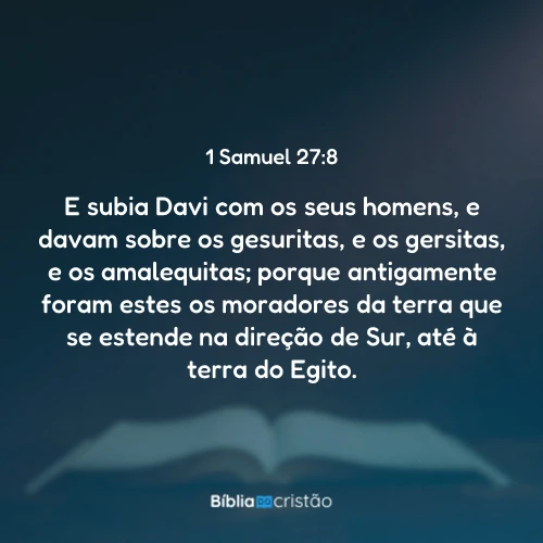 1 Samuel 27:8