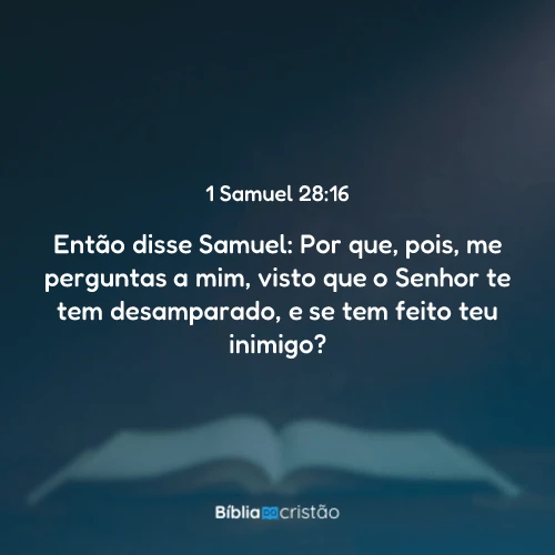 1 Samuel 28:16