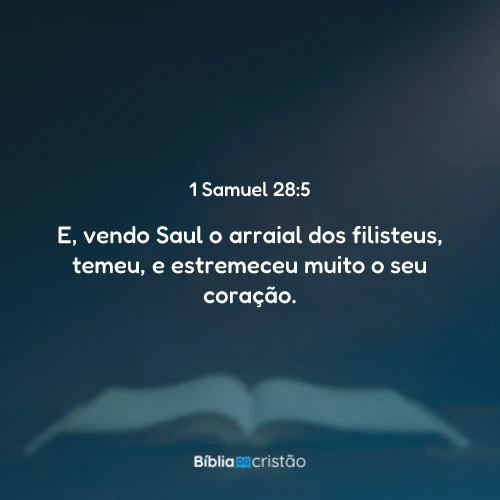 1 Samuel 28:5