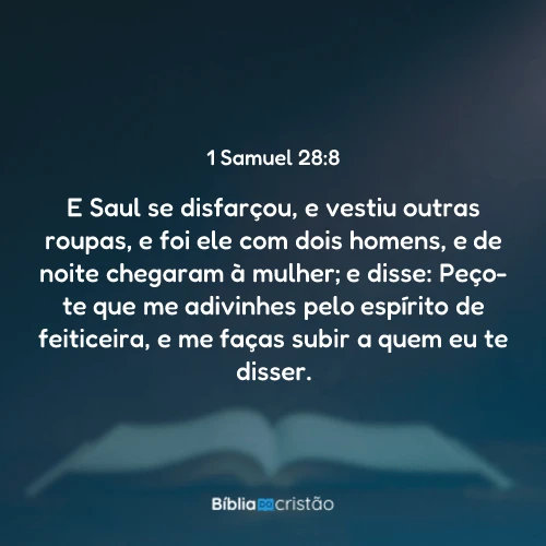 1 Samuel 28:8