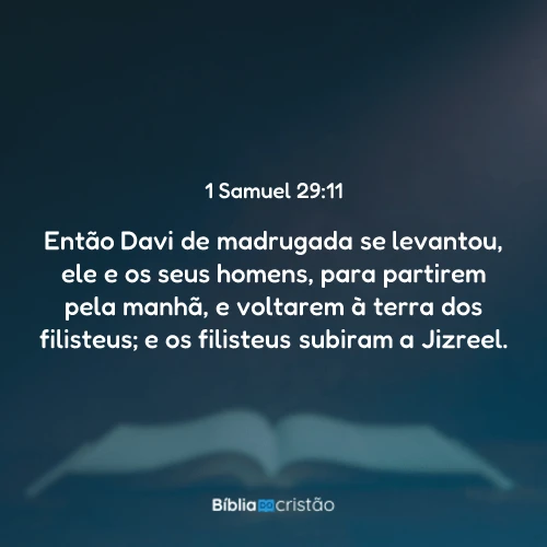 1 Samuel 29:11
