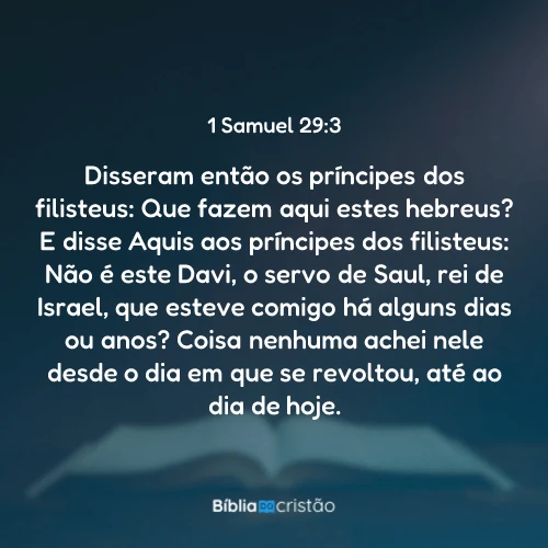 1 Samuel 29:3