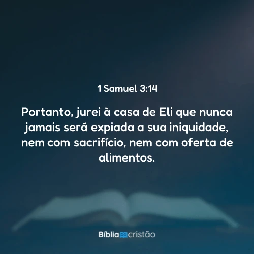 1 Samuel 3:14