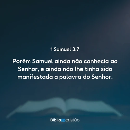 1 Samuel 3:7
