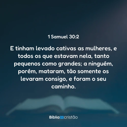 1 Samuel 30:2