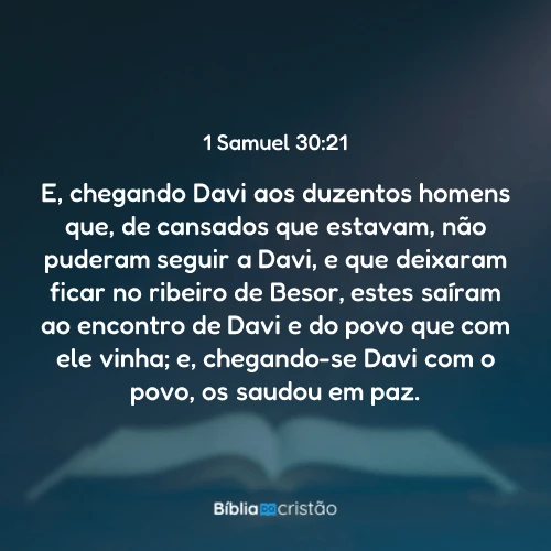 1 Samuel 30:21