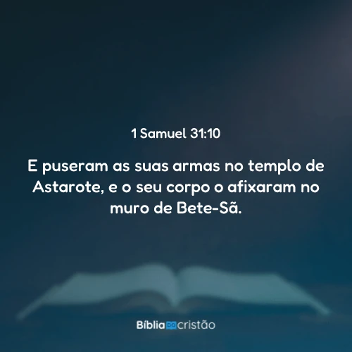 1 Samuel 31:10