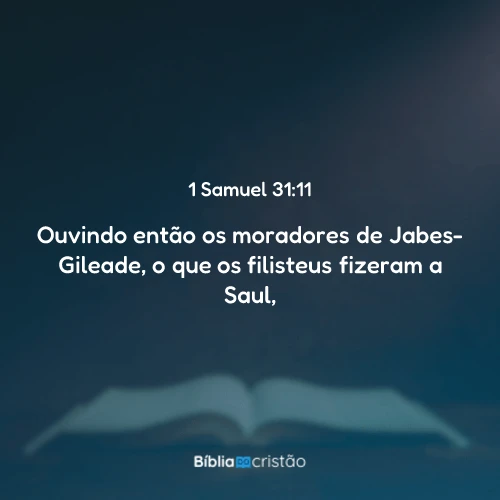 1 Samuel 31:11