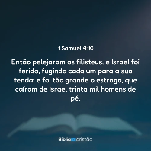 1 Samuel 4:10