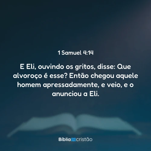 1 Samuel 4:14