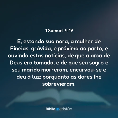 1 Samuel 4:19