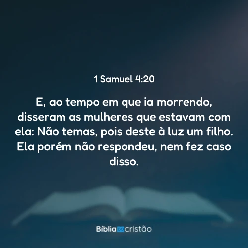 1 Samuel 4:20