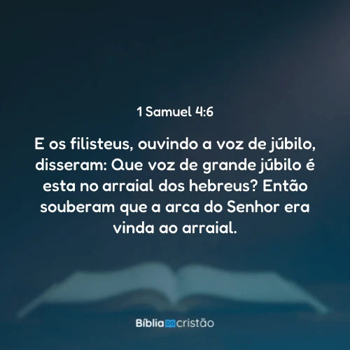 1 Samuel 4:6