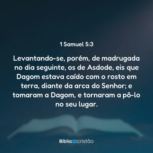 1 Samuel 5:3