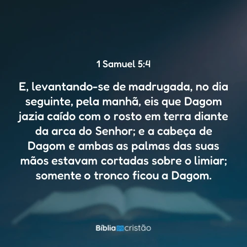 1 Samuel 5:4